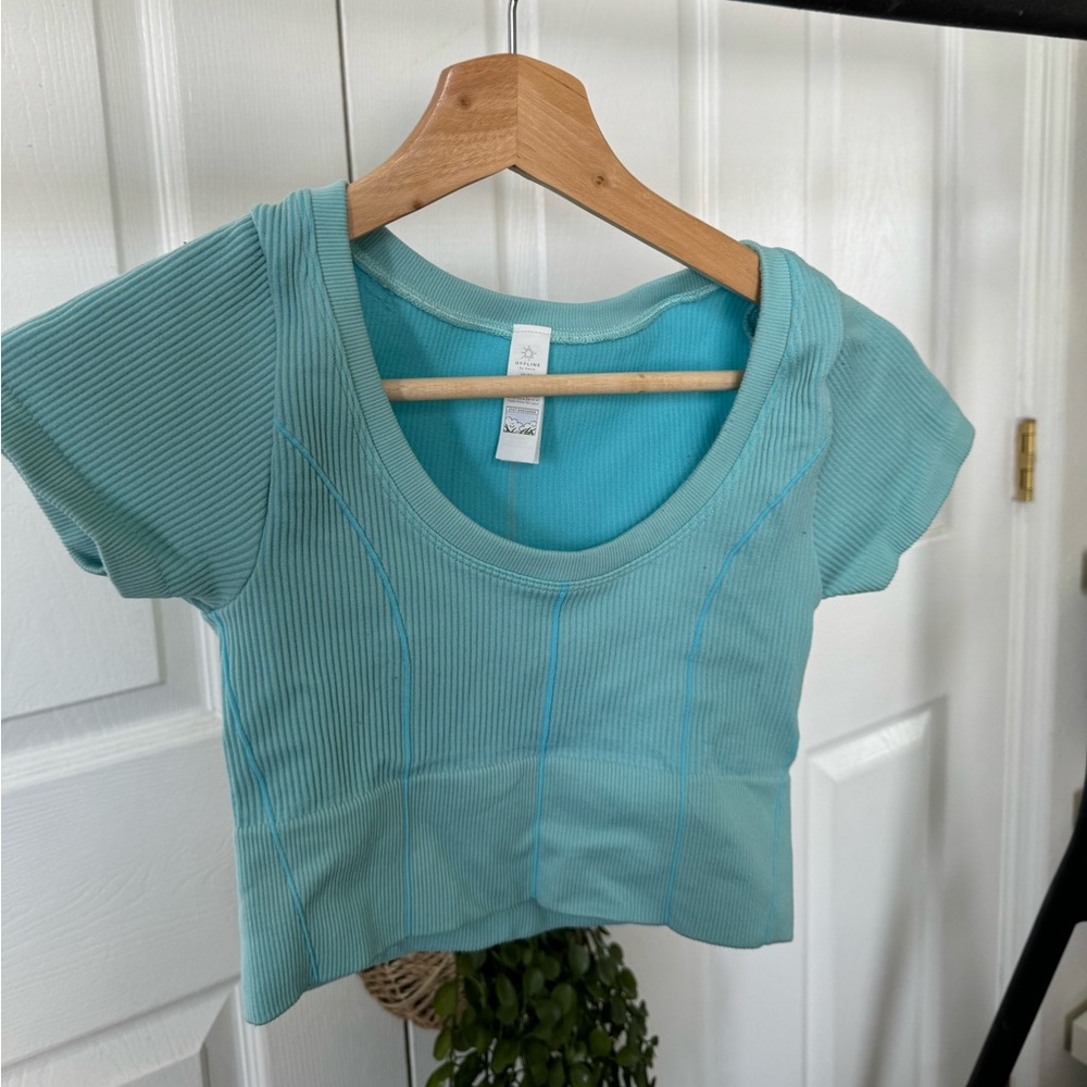 Aerie Crop Seamless Tee